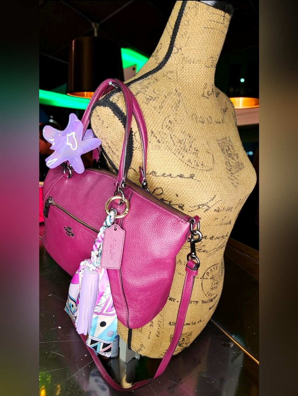 Authentic Coach Prairie Satchel Style No.58874 - Picture 14 of 16